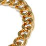 Gold chain bracelet